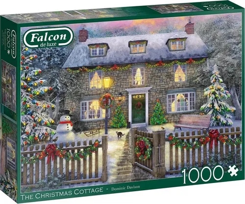 Falcon 11313 Dominic Davison Das Weihnachtshaus Puzzle