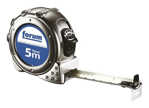 Forum Taschenbandmaß Stahlband 5m x 19 mm