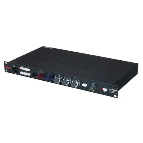 Warm Audio WA73-EQ: 1-Kanal Mikrofonvorverstärker mit Equalizer - Multimedia Audio Tonstudio Recording Zubehör; Hochwertiger 1-Kanal Mikrofonvorverstärker im britischen 1073-Stil mit diskreter Class A-Schaltung und 3-Band EQ für professionellen Klang.