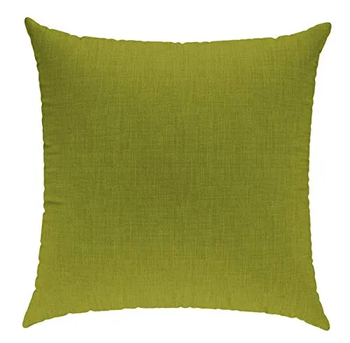 sunnypillow Palettenkissen mit abnehmbarem Bezug Kaltschaum Palettenauflage Palettenpolster Palettensofa Sitzkissen Rückenlehne Indoor Outdoor Kissen 40x40cm Grün