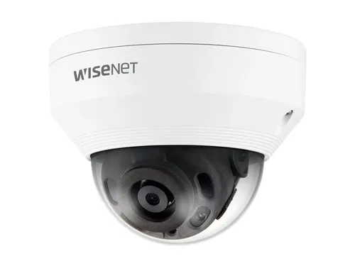 Hanwha Vision 4MP IR Vandal Dome Kamera (QNV-7022R) - Kabel Dome-Kamera mit 4MP Auflösung und exzellenter Nachtsicht dank IR-LED. Ideal für Sicherheitslösungen in Innen- und Außenbereichen.