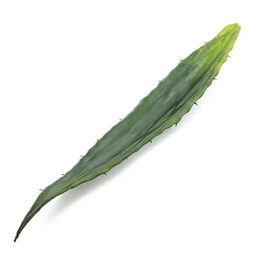 artplants.de Künstliches Aloeblatt, grün, 60cm - Künstliche Blätter - Deko Blätter