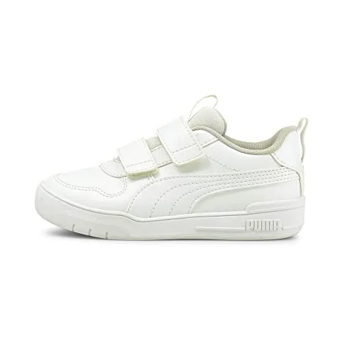 PUMA Unisex Kinder Multiflex Sl V Ps Sneaker, weiß, 33 EU