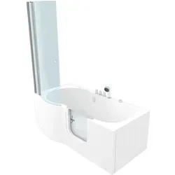 Seniorendusche & Wanne S12D-TH-AIR-R mit Whirlpool 85x170cm