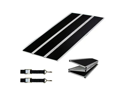 TRUTZHOLM DREIBREIT 3-fach klappbare Auffahrrampe 175cm von Trutzholm