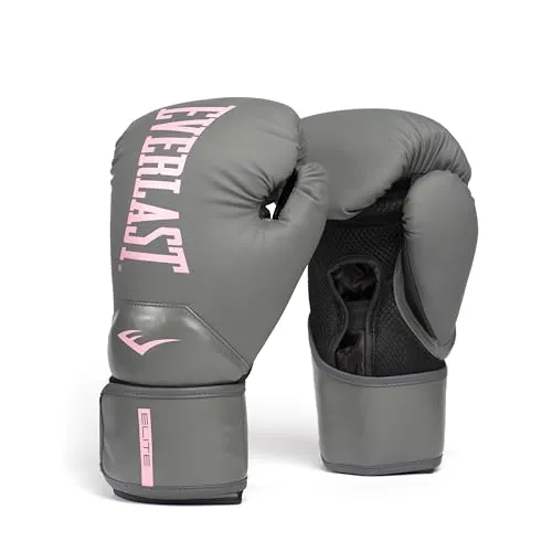 Everlast Elite 2 14oz Boxhandschuhe Gold/Schwarz - Boxhandschuhe für Sandsack, Pratzen & Sparring mit ergonomischem Griffsteg und Klettverschluss – für maximalen Halt und Schutz beim Training.