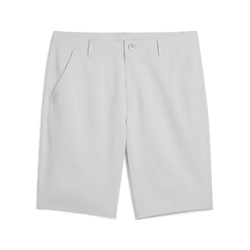 PUMA Herren Golf Tech 2.0 Gewebte Shorts, Ash Gray, 36 EU - Laufshorts & 3/4 Hosen für Herren, atmungsaktiv und ideal für sportliche Aktivitäten auf dem Golfplatz.