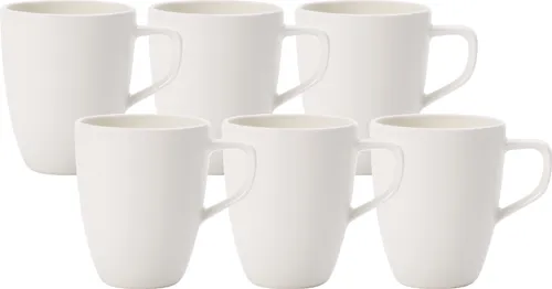 Villeroy & Boch Artesano Original Mokka- / Espressotasse 100 ml 6er Set - Thermobehälter - 6 hochwertige Porzellantassen für italienisches Flair, spülmaschinen- und mikrowellensicher, ideal für Espresso-Liebhaber.