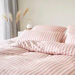 Elegante Interlock Jersey Bettwäsche Naturally Kissenbezug 40x80 cm | Koralle-Rot