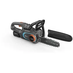 Gardena Battery Chainsaw 250/18V P4A Set - Leistungsstarke Akku-Kettensäge für müheloses Sägen, ideal für Gartenpflege und Holzarbeiten.