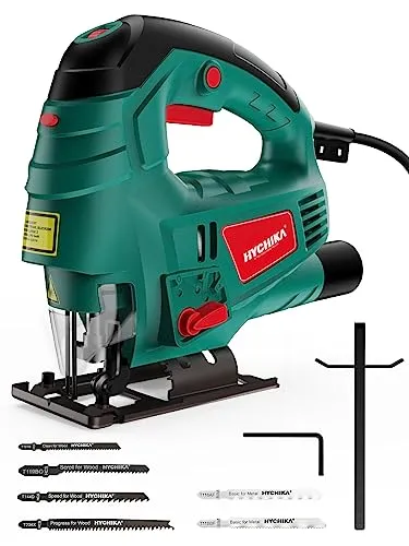HYCHIKA 800W Elektrische Stichsäge mit Laser