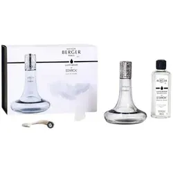 by Starck Gris - Peau de Pierre Stehleuchte - Elegante Stehleuchte von Philippe Starck, inklusive 500ml Duft 'Peau de Pierre', vereint zeitloses Design und Glasbläserkunst.