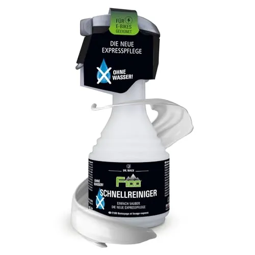 DR. WACK F100 Schnellreiniger für Fahrrad 500 ml - Schnellreiniger für das gesamte Fahrrad - Fahrradreiniger Spray materialschonend - Reinigung ohne Wasser - Hochwertige Fahrradpflege