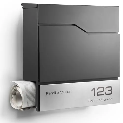 Briefkästen Grau von NewHabitat