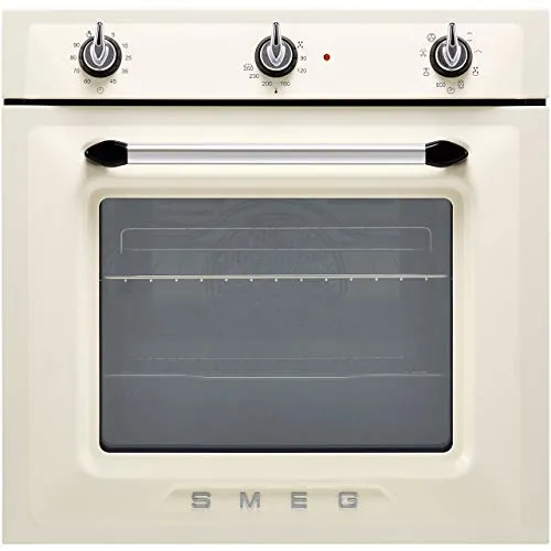 Smeg SF6905P1 Einbaubackofen, 60 cm, Creme von Smeg
