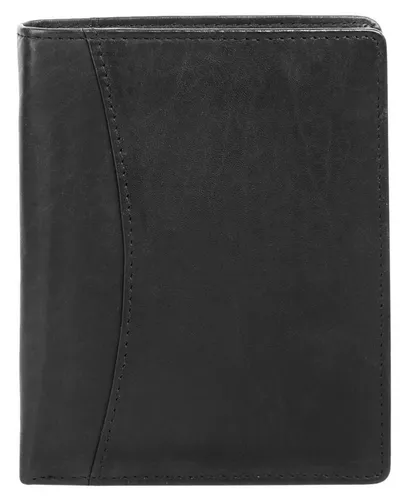 Bodenschatz Unisex-Erwachsene Wallet BZ-1029-NP Geldbörse, Schwarz