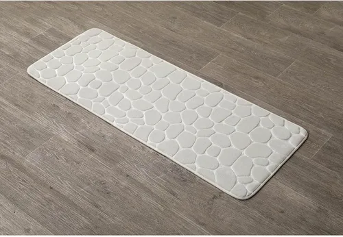 LikeKa Badematte Badezimmerteppich Badteppich weich Badvorleger 45x120 cm