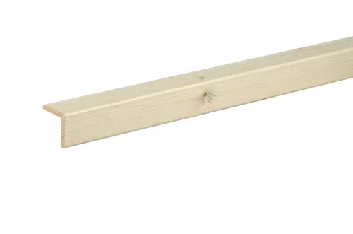Neuhofer Winkelleiste 240 cm 28 x 28 mm Fichte Kiefer von FN Neuhofer