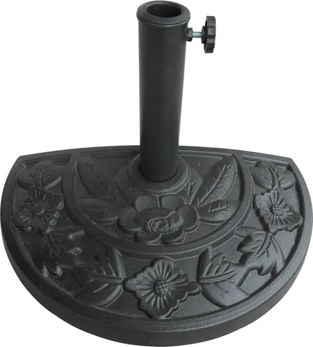 Garden Pleasure Schirmhalter für Wandschirme in schwarz von Garden Pleasure