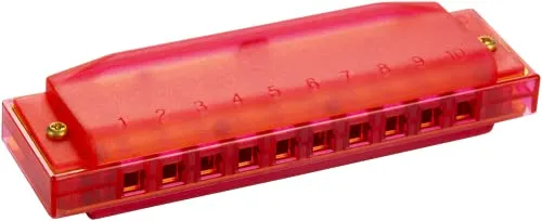 HOHNER Mundharmonika, Translucent Harp, C, rot