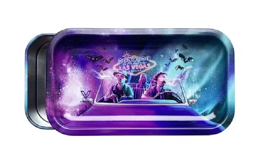 V Syndicate - Syndicase 2.0 Metalldose Drehtablett im Deckel - 2in1 Bat Country