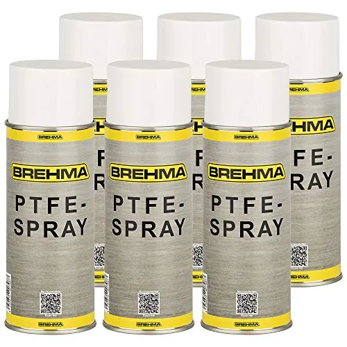 6x BREHMA PTFE Spray Kriechöl Schmiermittel Trockenschmierung 400ml