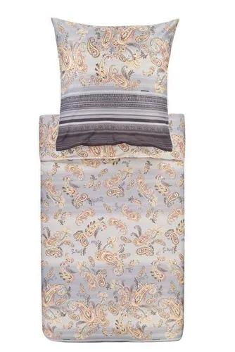 Bassetti Bettwäsche TOSCA G1 135 x 200 cm in grau von Bassetti