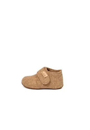 Living Kitzbühel Unisex Baby Babyklettschuh Filz unifarben (Natur, EU Schuhgrößensystem, Kleinkind, Numerisch, M, 30)