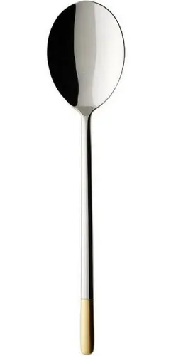 Villeroy & Boch Dessertlöffel / Vorspeisenlöffel Ella teilvergoldet