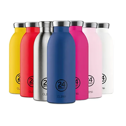 24Bottles Thermal Stainless Steel Thermos Bottle - Trinkflaschen & Isolierbecher mit 24 Stunden Kälte- und 12 Stunden Wärmeisolierung, ideal für unterwegs und perfekt für jede Jahreszeit.