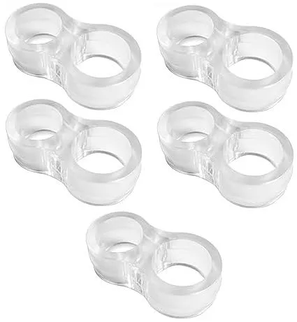 OG-ER Türstopper klinke Türklinkenpuffer Türklinken stopper, 5er-10er-20er Set, türgriff schutz, türstopper türklinke, türklinkenpuffer transparent (5er Set)