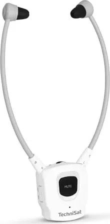 TechniSat STEREOMAN ISI 3 - Kabelloser Zweithörer für STEREOMAN ISI 3, 64 g leicht, kristallklarer Stereosound und individuelle Lautstärke für zwei Personen