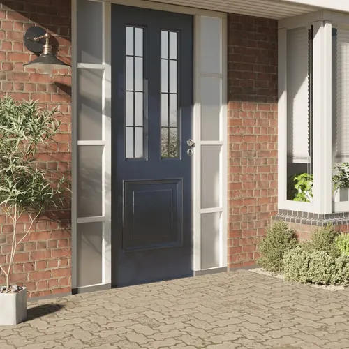 vidaXL Fensterfolien Matt Transparent Grau PVC - Zubehör für Fenster, ideal für Privatsphäre und Lichtfilterung, selbstklebend und leicht zuschneidbar für verschiedene Anwendungen.