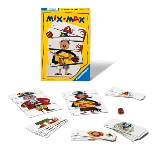 Ravensburger Compatible - Mix Max (10621365) - Gesellschaftsspiel mit schneller und effizienter Leistung, ideal für spannende Spielabende mit Familie und Freunden.