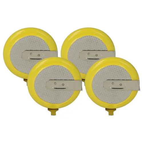 vhbw 4x Akku Ersatz für VL2020, LIR2025, VL2025 für Autoschlüssel (20 mAh, 3,6 V, Li-Ion)