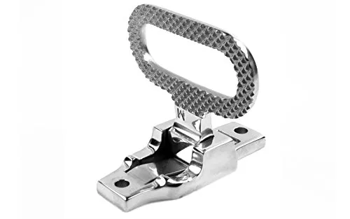 wellenshop Maststufe Klappstufe Trittstufe 110 x 47 x 85 mm Edelstahl