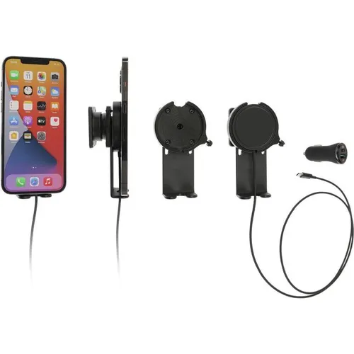 Brodit Halter m. MagSafe + Halteleiste/KFZ-Lader (216327)