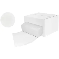 Professional Comfy Clean Papierhandtücher 25 x 21 cm, 4000 Blätter - Hochwertige, 2-lagige Papierhandtücher, ideal für den täglichen Gebrauch in Küche und Haushalt. Hohe Saugfähigkeit und sanft zur Haut.