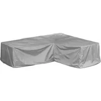 mehr Garten Gartenmöbel-Schutzhülle Protect (Single) - Sitzgruppen-Schutzhüllen, wasserdicht und UV-beständig, bietet optimalen Schutz für Ihre Eck-Lounge und verhindert Schimmelbildung durch atmungsaktives Material.