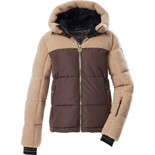 KILLTEC Damen Funktionsjacke KSW 111 WMN SKI QLTD JCKT - Moderne Funktionsjacke für Damen, winddicht und wasserabweisend mit 10.000 mm Wassersäule. Perfekt für die Piste, ausgestattet mit rutschfestem Schneefang und praktischen Taschen.