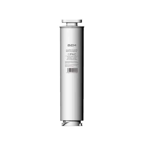 BEM Ersatzfilter PAC für Lina und Ida - Hochwertiger Ersatzfilter für BEM Lina und BEM Ida, kombiniert Polypropylen und Baumwollstab mit Aktivkohle für effektive Wasserfiltration.