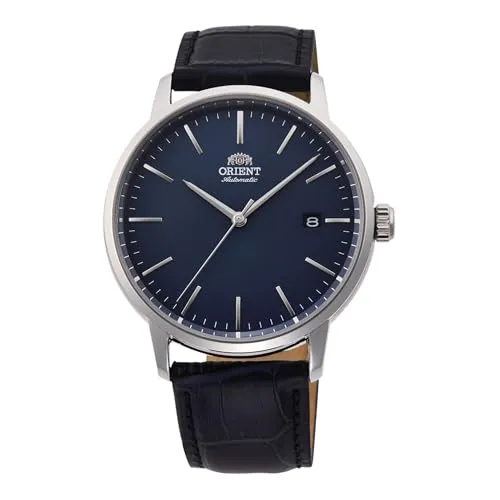 Orient RA-AC0E04L30B Automatik Herrenuhr 40mm - Hochwertige Herrenuhr mit Automatik-Antrieb, 10ATM wasserdicht und elegantem blauen Zifferblatt. Ideal für stilbewusste Männer.