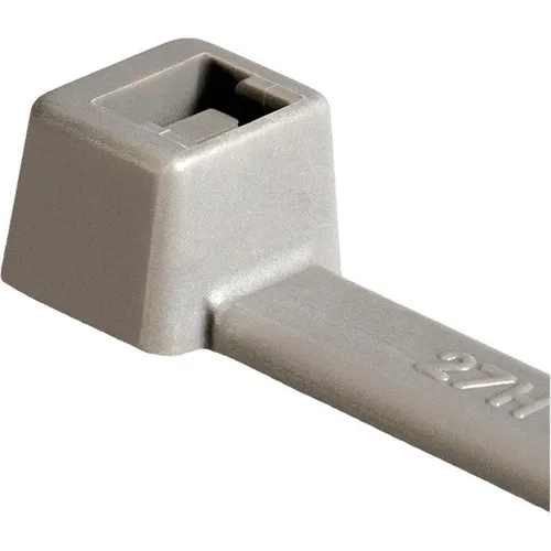 HellermannTyton T120R(E)-PA46-GY Kabelbinder 387 mm - 100 Stück Grau - Kabelbinder für vielseitige Anwendungen, ideal zum Bündeln von Kabeln und Leitungen. Hohe Stabilität und Flexibilität für den professionellen Einsatz in Werkstatt und Heim.