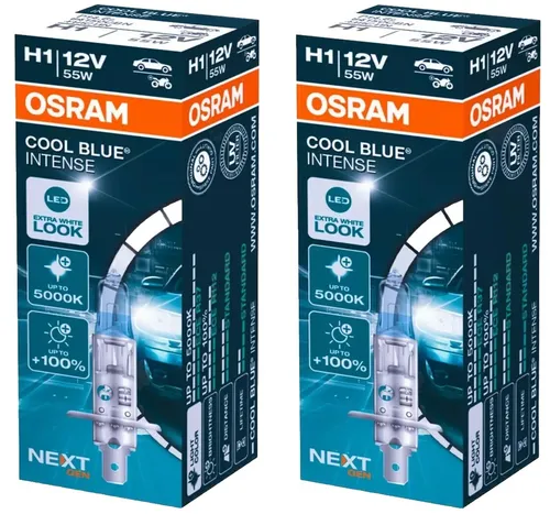 Ams-Osram Glühlampe, Fernscheinwerfer COOL BLUE® INTENSE (Next Gen) 64150CBN-HCB