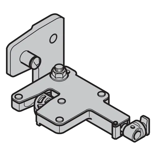 Hörmann Hebelverschlusslager mit Drehfalle 1037313 links von Hörmann