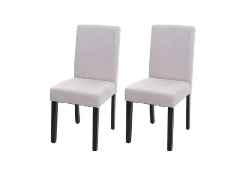 PROREGAL® Esszimmerstuhl Esszimmerstuhl klassisch und zeitlos HxBxT 90x43x56cm Material, Farbe (2 St), Mit hochwertigem Bezug, erhältlich in vielen Ausführungen