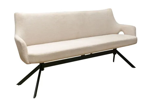 LC Home Sitzbank Livrono Webstoff Grau in beige von LC Home