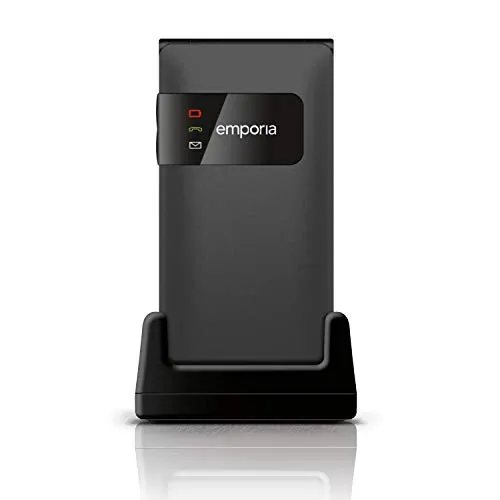 Emporia, unlocked, FLIPbasic (Extragroße, beleuchtete Tasten) Schwarz