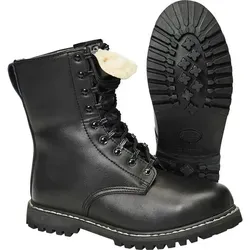 Brandit BUNDESWEHR KAMPFSTIEFEL - Größe 44, warmhaltendes Innenfutter und ölresistente Sohle für optimalen Tragekomfort im Winter