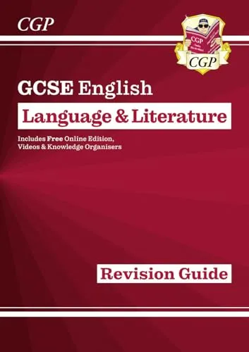 Produktbild GCSE English Language & Literature Revision Guide (includes Online Edition and Videos) (CGP GCSE English)